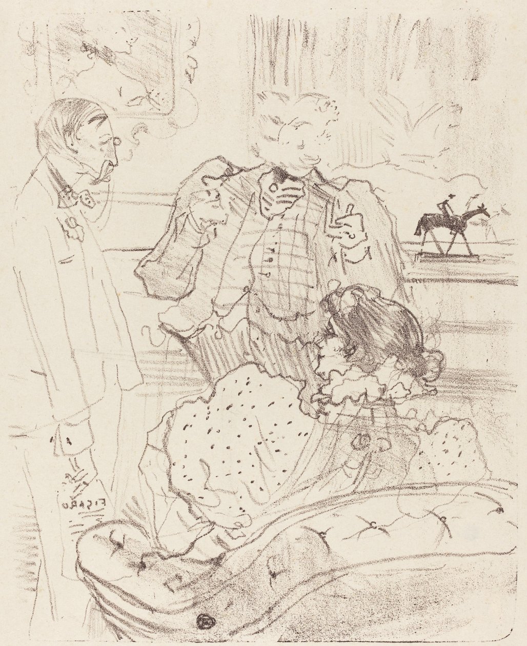 Forfeit (La gage) by Henri de Toulouse Lautrec