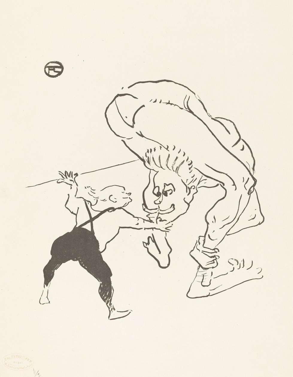 marco kardeşler by Henri de Toulouse Lautrec
