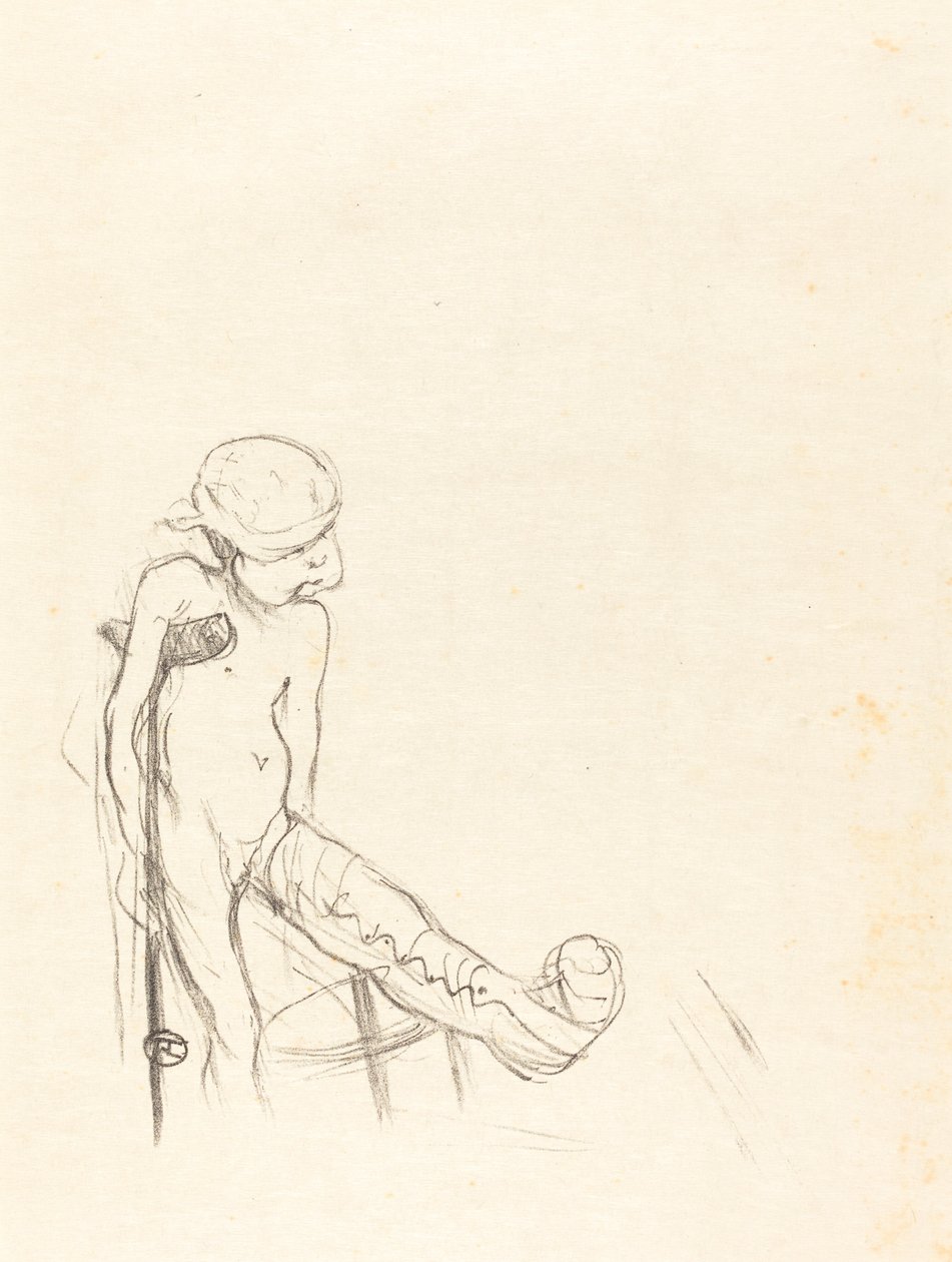 Yaralı Eros Eros vanné, 1894. by Henri de Toulouse Lautrec