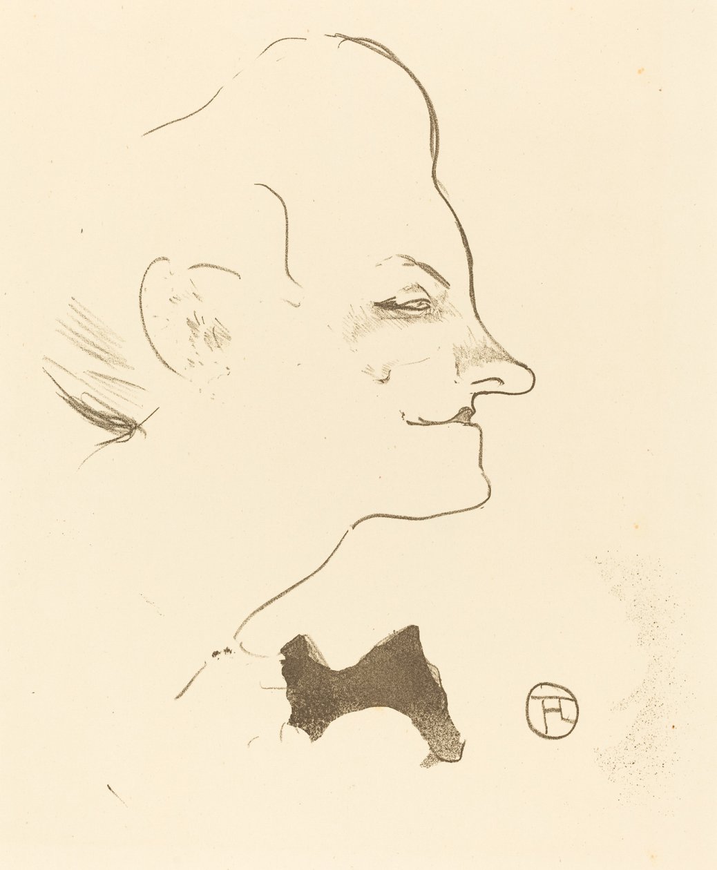 Yvette Guilbert by Henri de Toulouse Lautrec