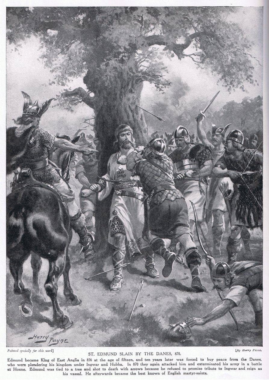Aziz Edmund, Danimarkalılar tarafından MS 870, 1920