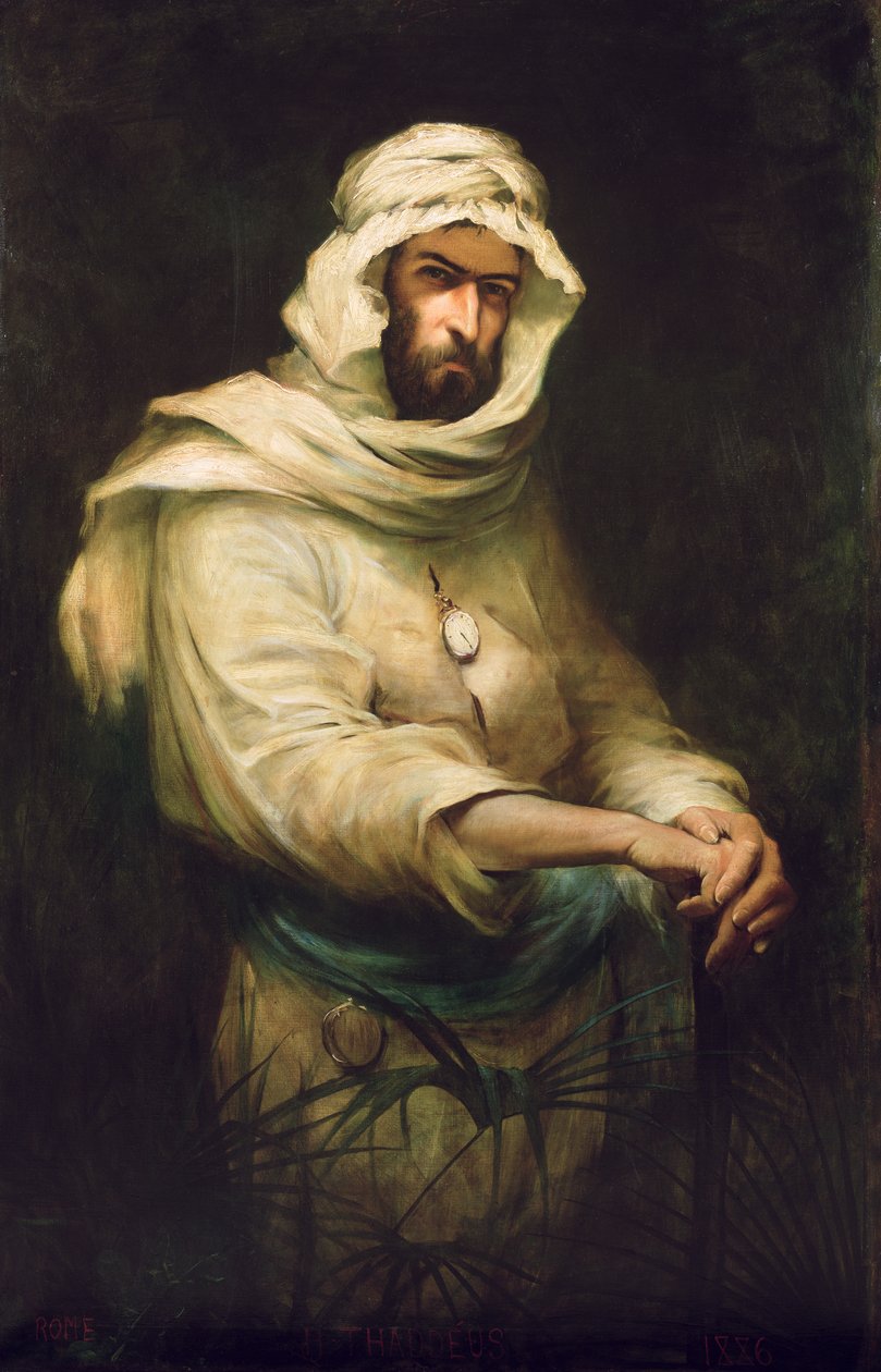 Pierre Savorgnan de Brazza (1852-1905) 1886 by Henry Jones Thaddeus
