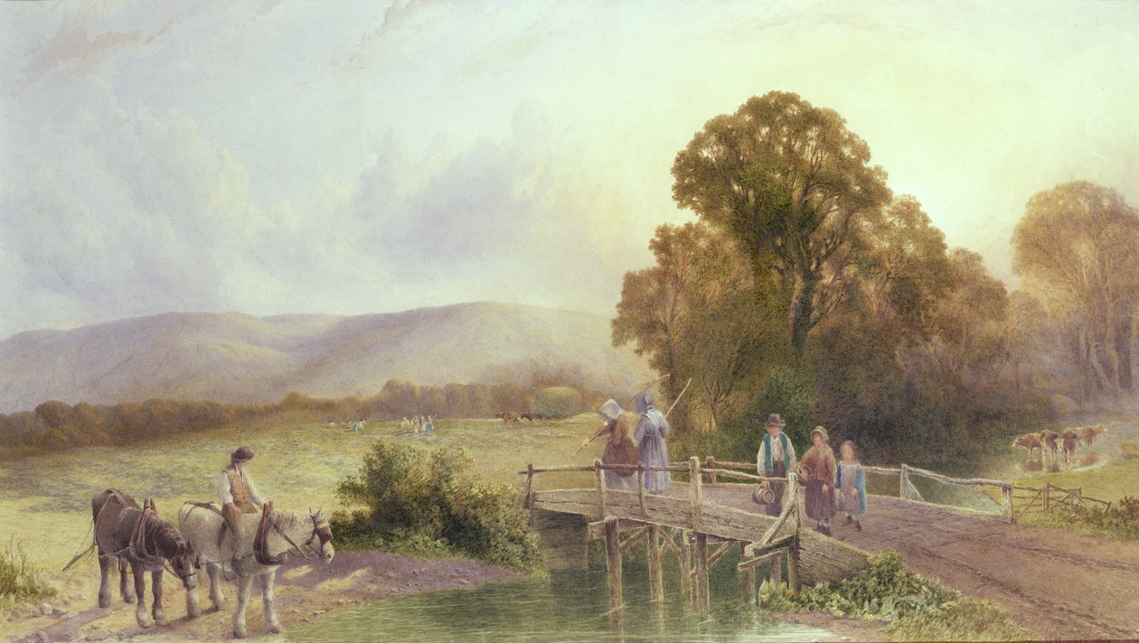 Midhurst'teki Downs by Henry Maplestone