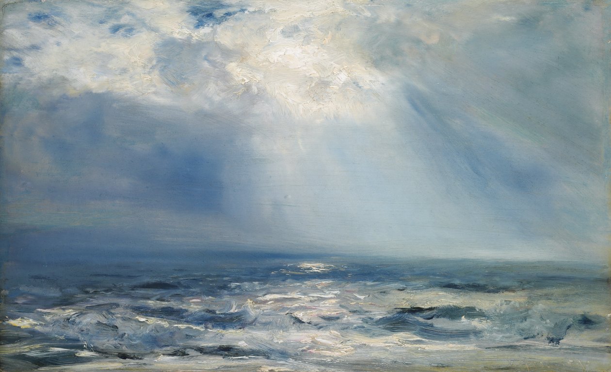 ಸಮುದ್ರದ ಮೇಲೆ ಸೂರ್ಯನ ಕಿರಣ, 1890 ಟರ್ಕ್ by Henry Moore