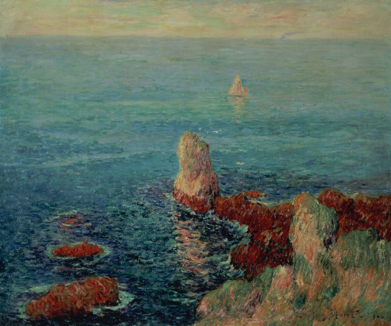 Groix Adası, 1896 by Henry Moret