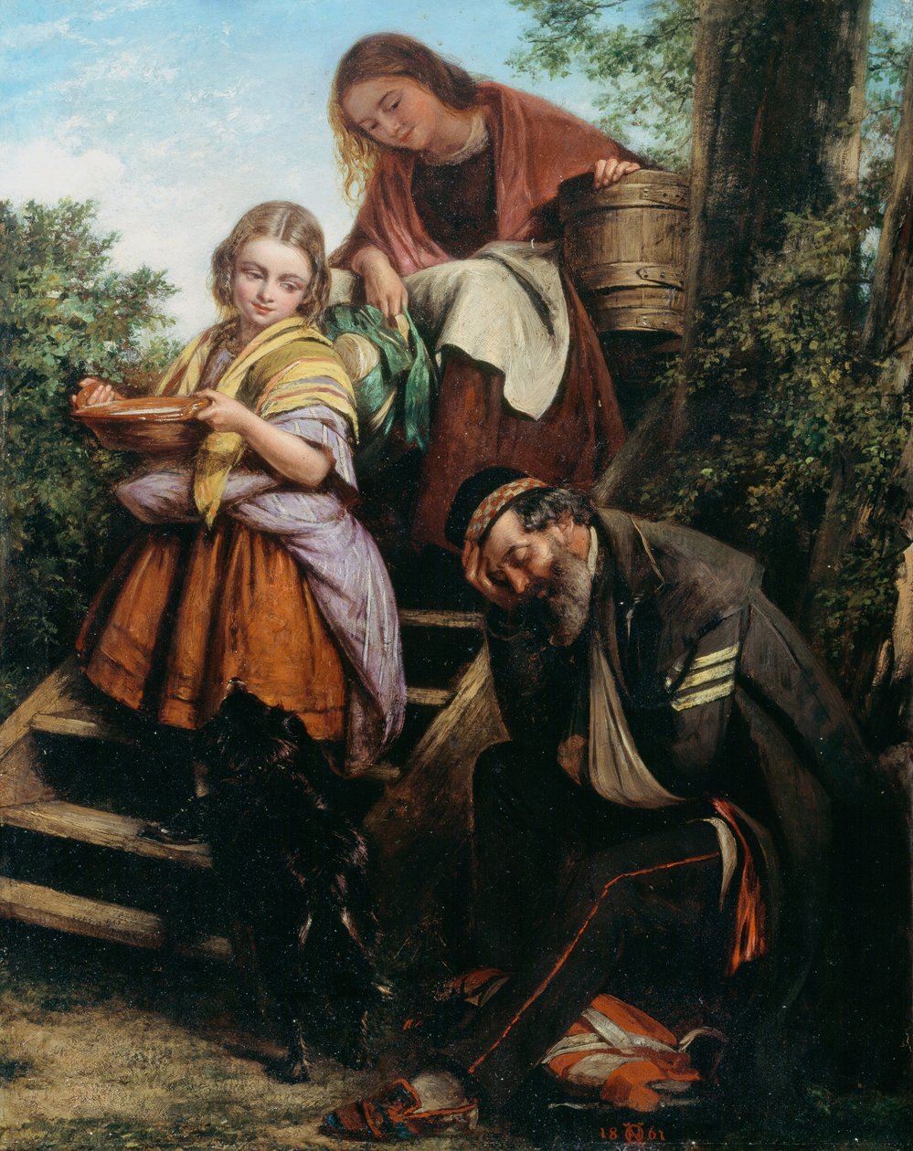 Askerin Dönüşü, c.1861 by Henry Nelson O