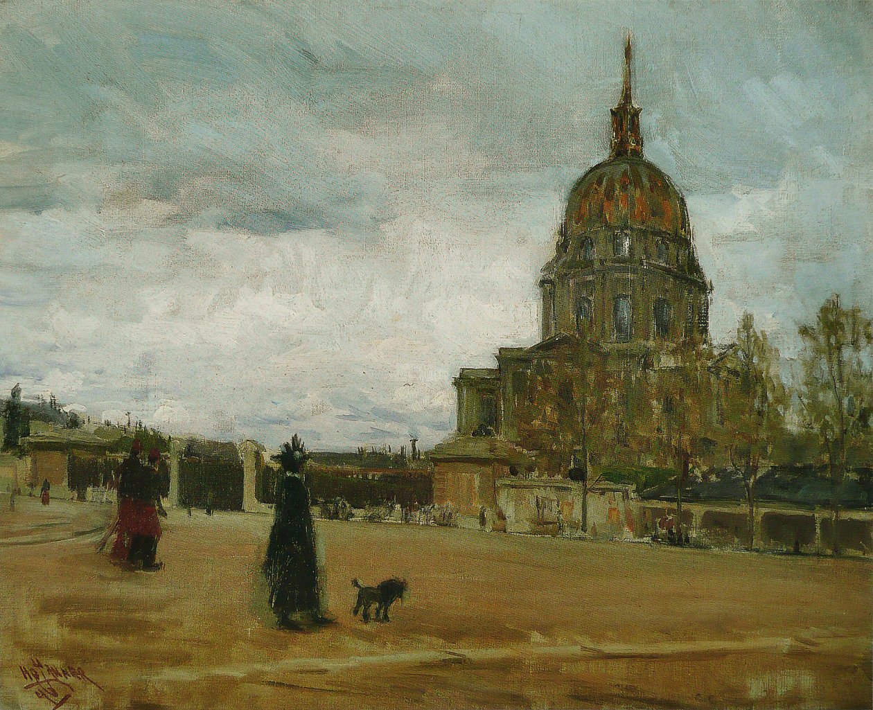 Les Invalides, Parisn Fransızca: Les Invalides, Parisn by Henry Ossawa Tanner