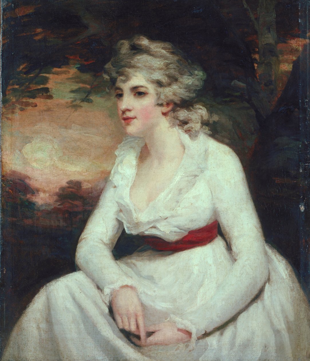 Leydi Elizabeth Crichton, daha sonra Vikontes Mount-Stuart, c.1791 by Henry Raeburn