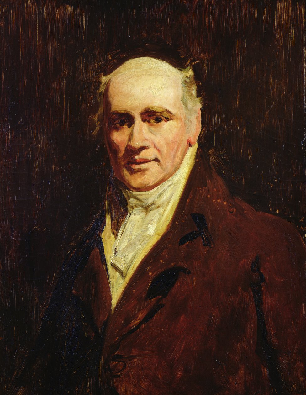 Portrait of an elderly man  by Henry Raeburn