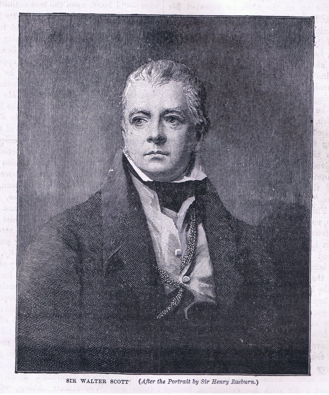 Sör Walter Scott by Henry Raeburn
