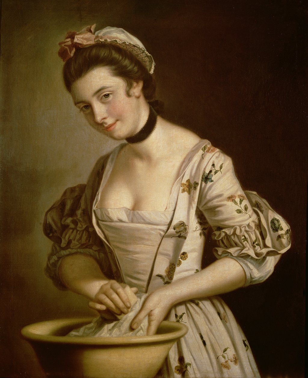 Bir Hanımın Hizmetçisi Sabunluk Keteni by Henry Robert Morland