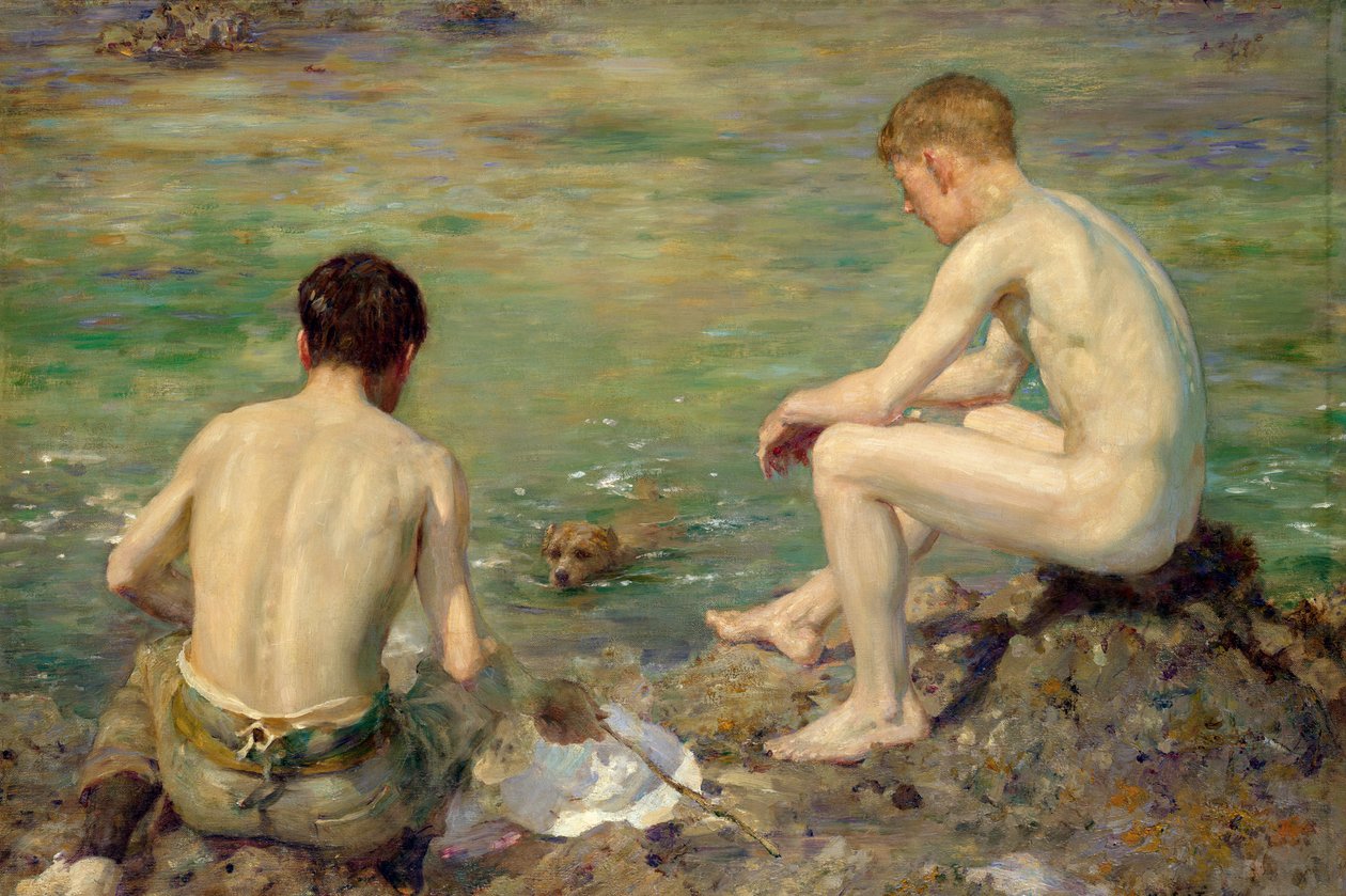 Üç Sahabe by Henry Scott Tuke