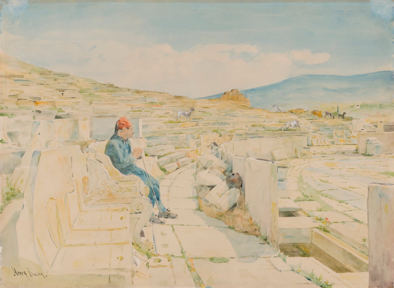 Dionysos Tiyatrosu, 1839-1912. by Henry Bacon