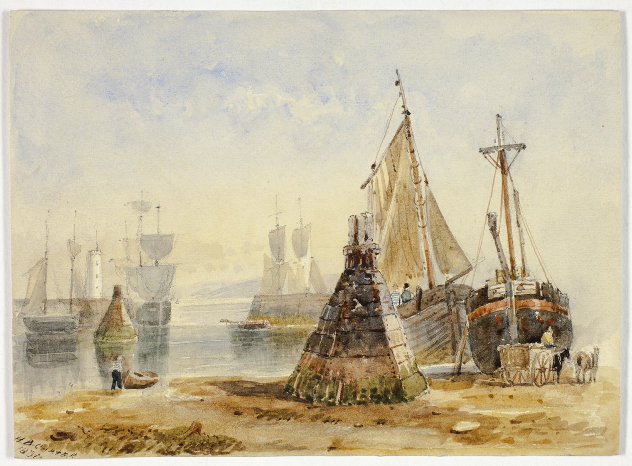 Limandaki Gemiler by Henry Barlow Carter