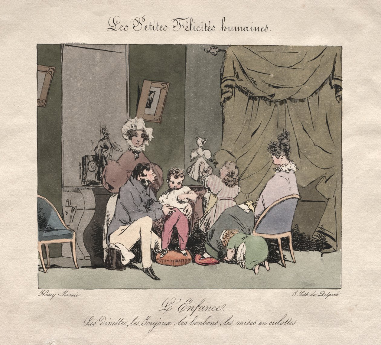 Küçük İnsan Mutlulukları: Çocukluk by Henry Bonaventure Monnier
