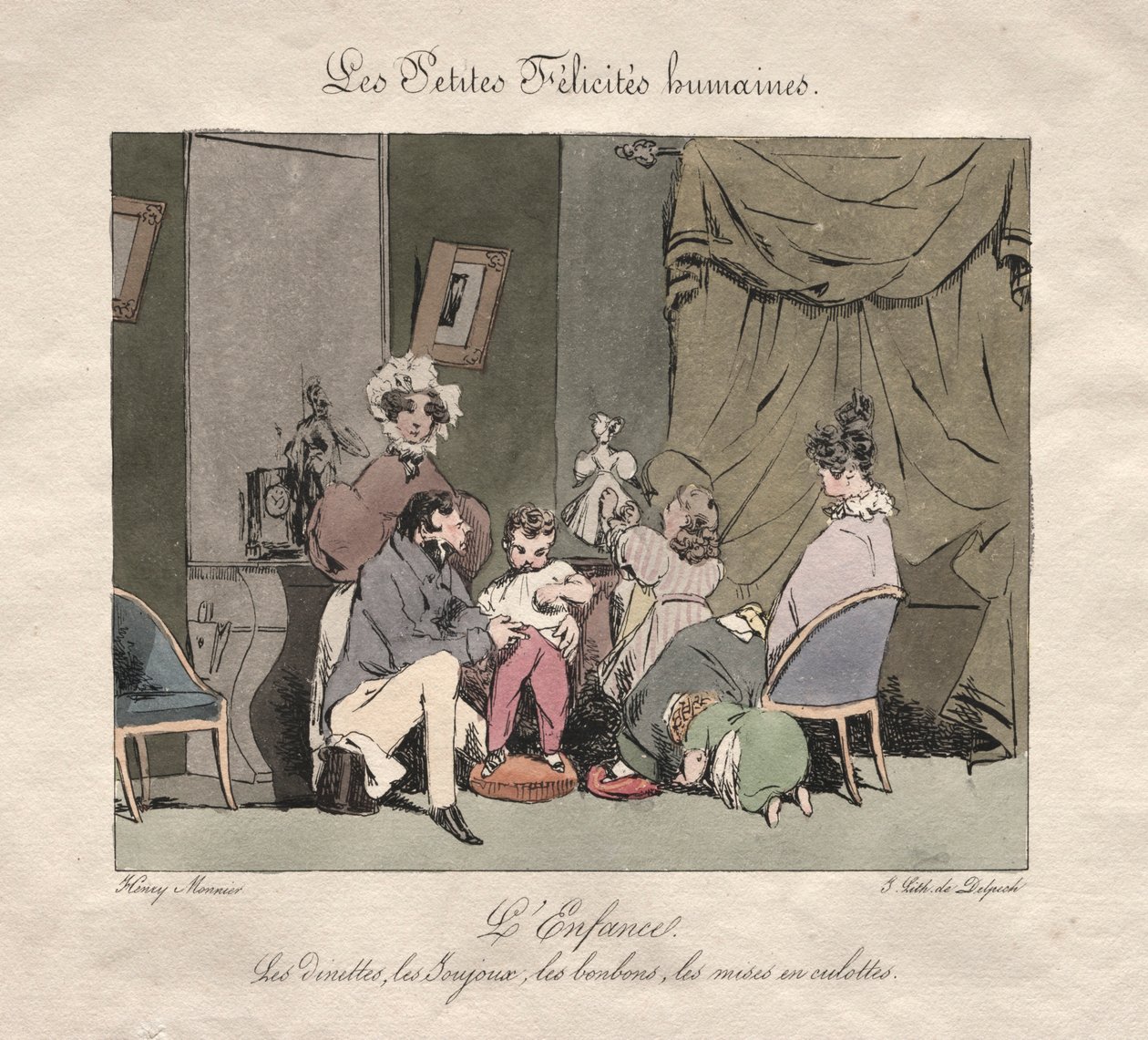 Küçük İnsan Mutlulukları: Çocukluk. by Henry Bonaventure Monnier