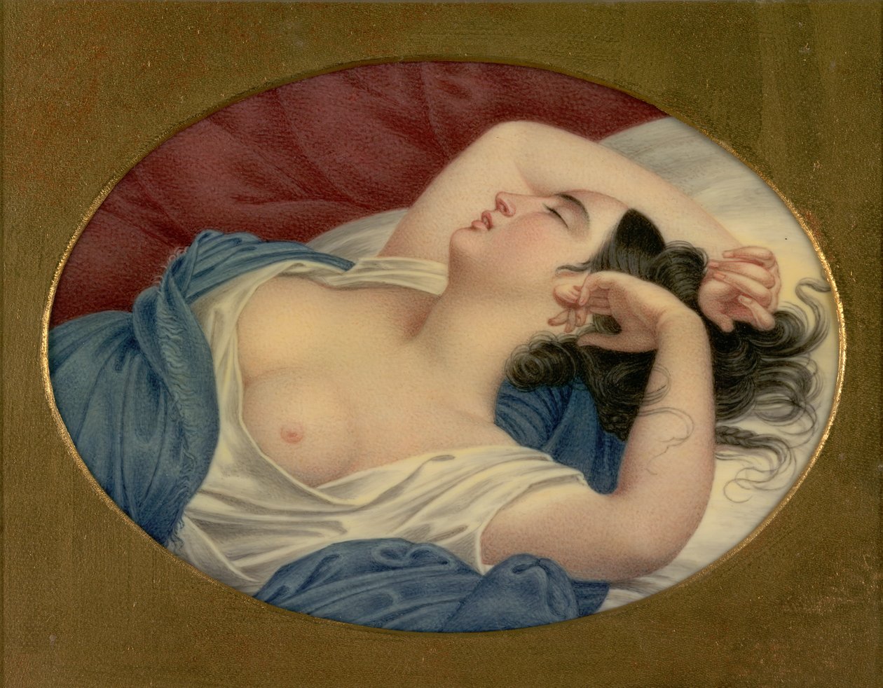 Uyuyan Güzel, ca. 1850. by Henry Brintnell Bounethea