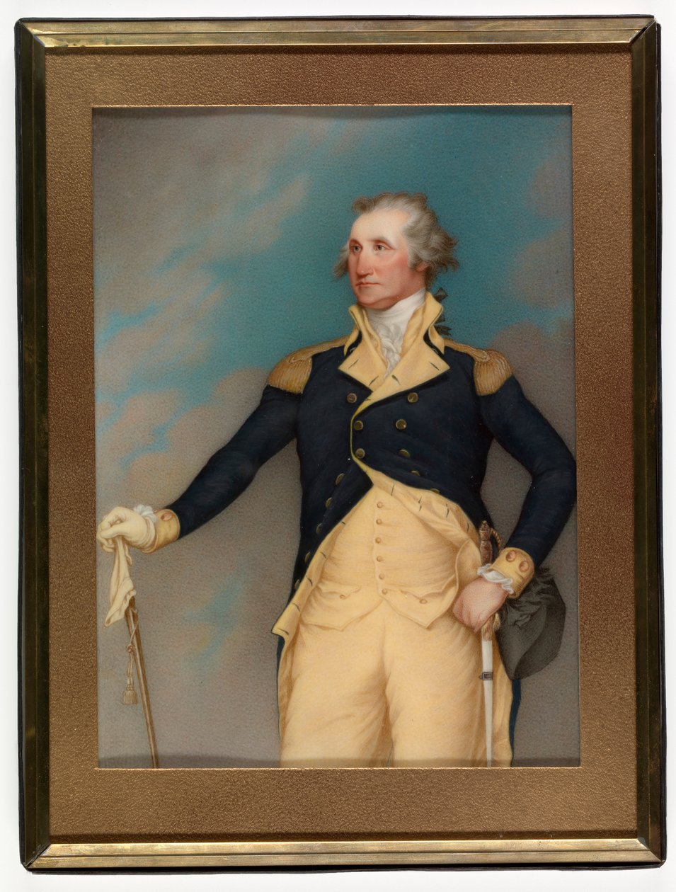 General George Washington, yak. 1845. by Henry Brintnell Bounetheau