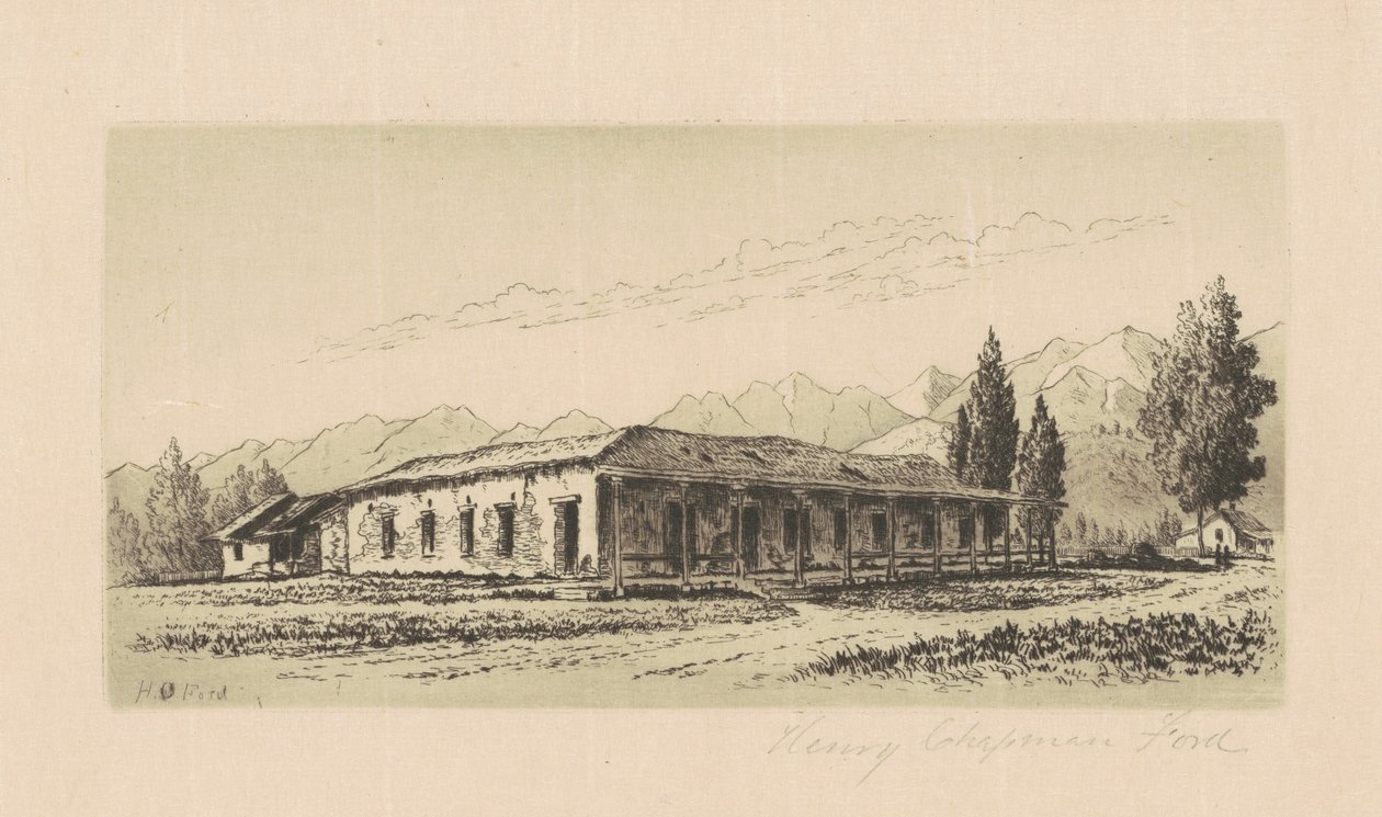 Aguirre Evi (Santa Barbara) by Henry Chapman Ford