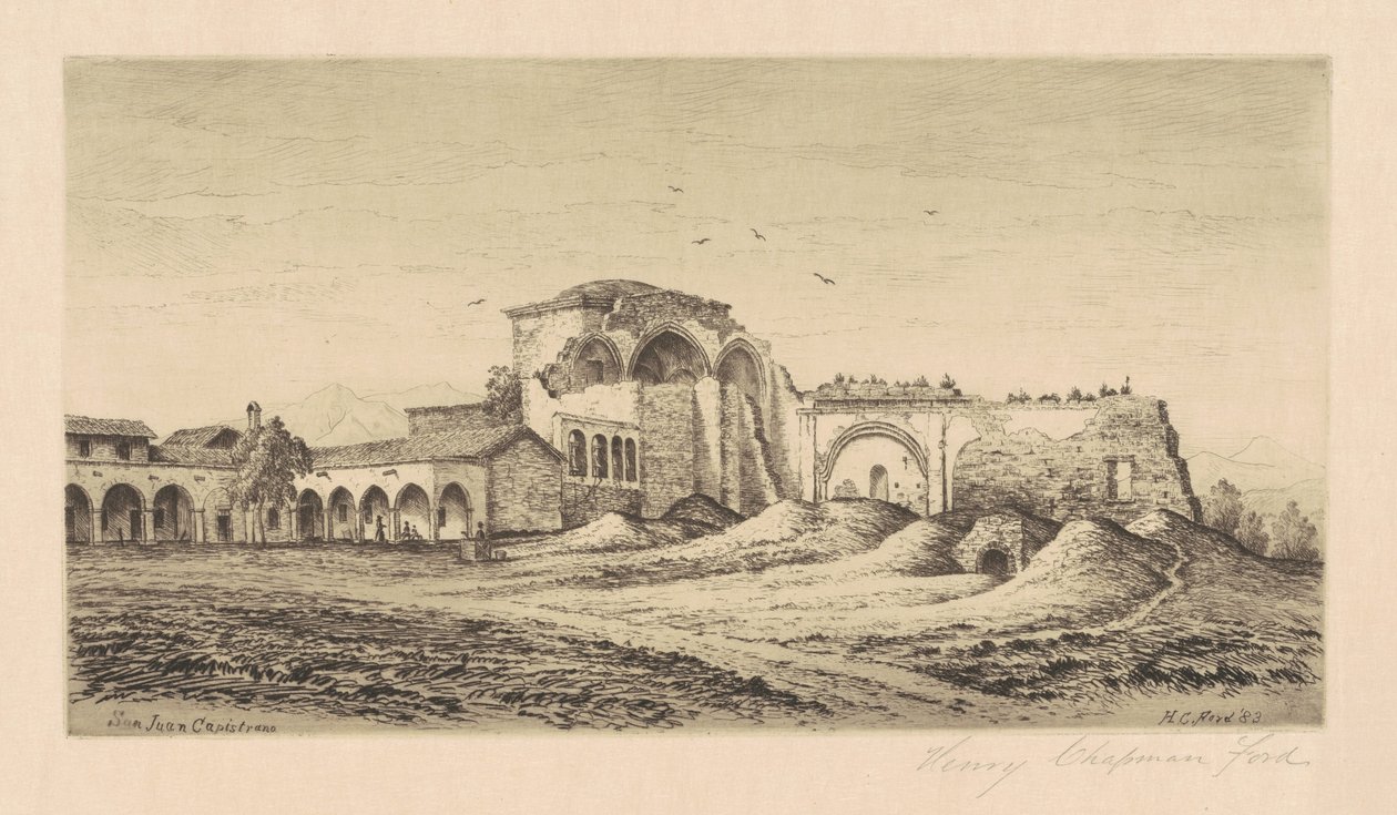 Misyon San Juan Capistrano by Henry Chapman Ford