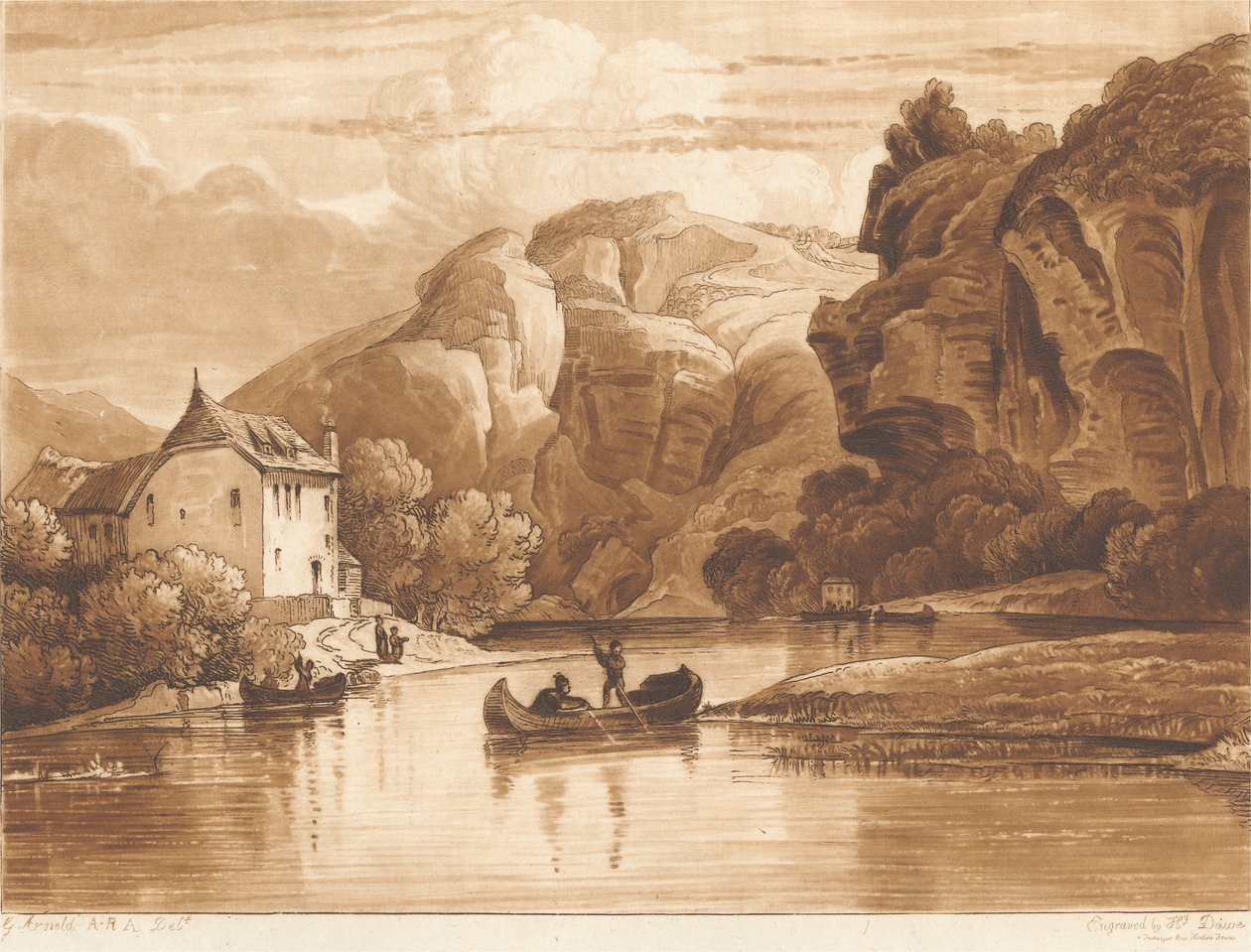 Meuse Nehri by Henry Dawe