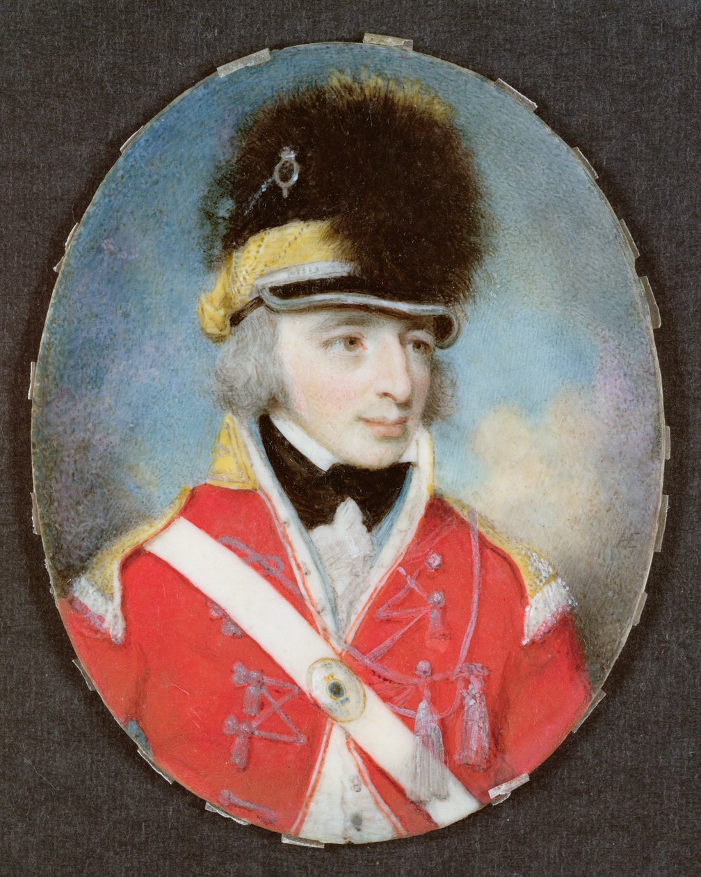 Meçhul bir memurun minyatürü, c.1797 by Henry Edridge