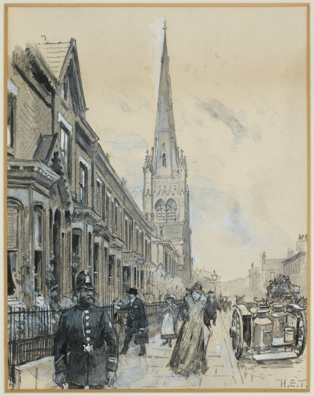 Presbiteryen Kilisesi, Brunswick Caddesi by Henry Edward Tidmarsh