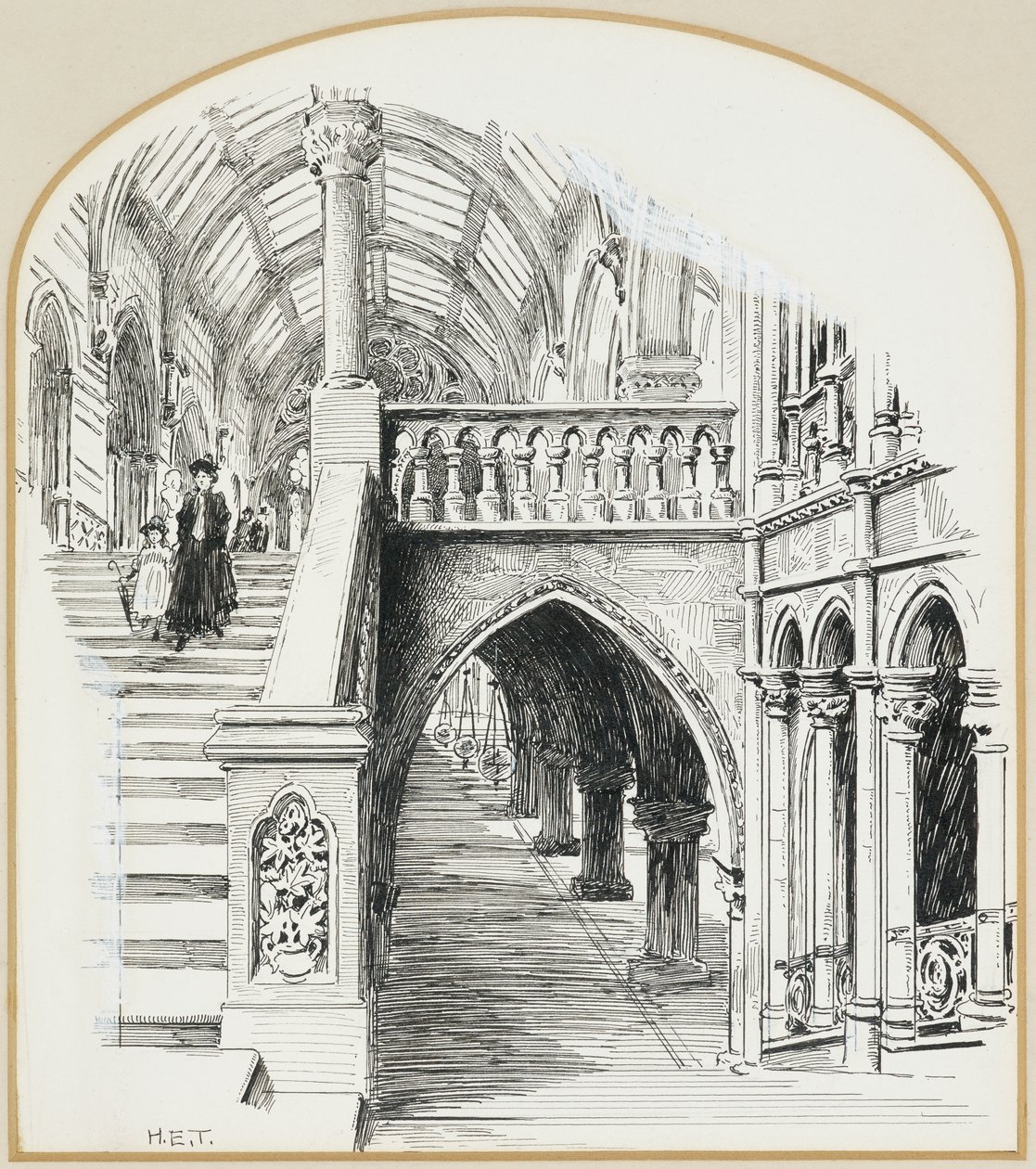 Büyük Merdiven, Belediye Binası by Henry Edward Tidmarsh