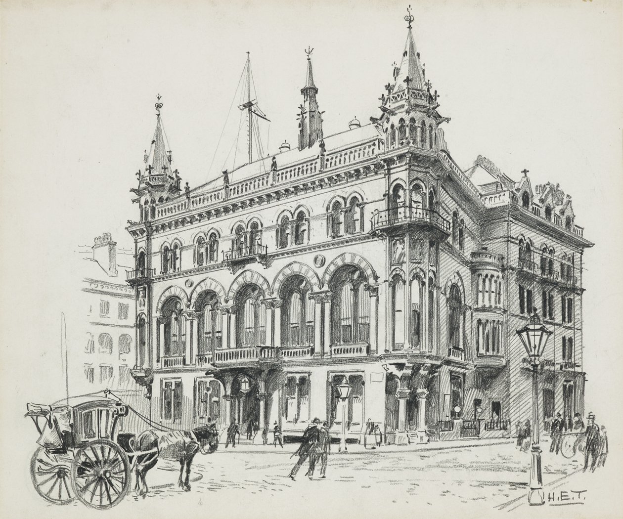 Reform Kulübü, King Caddesi by Henry Edward Tidmarsh