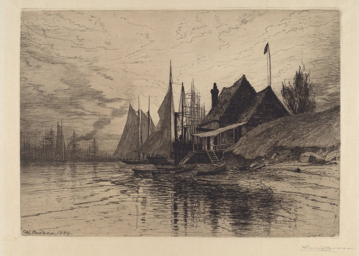 New York Limanı by Henry Farrer