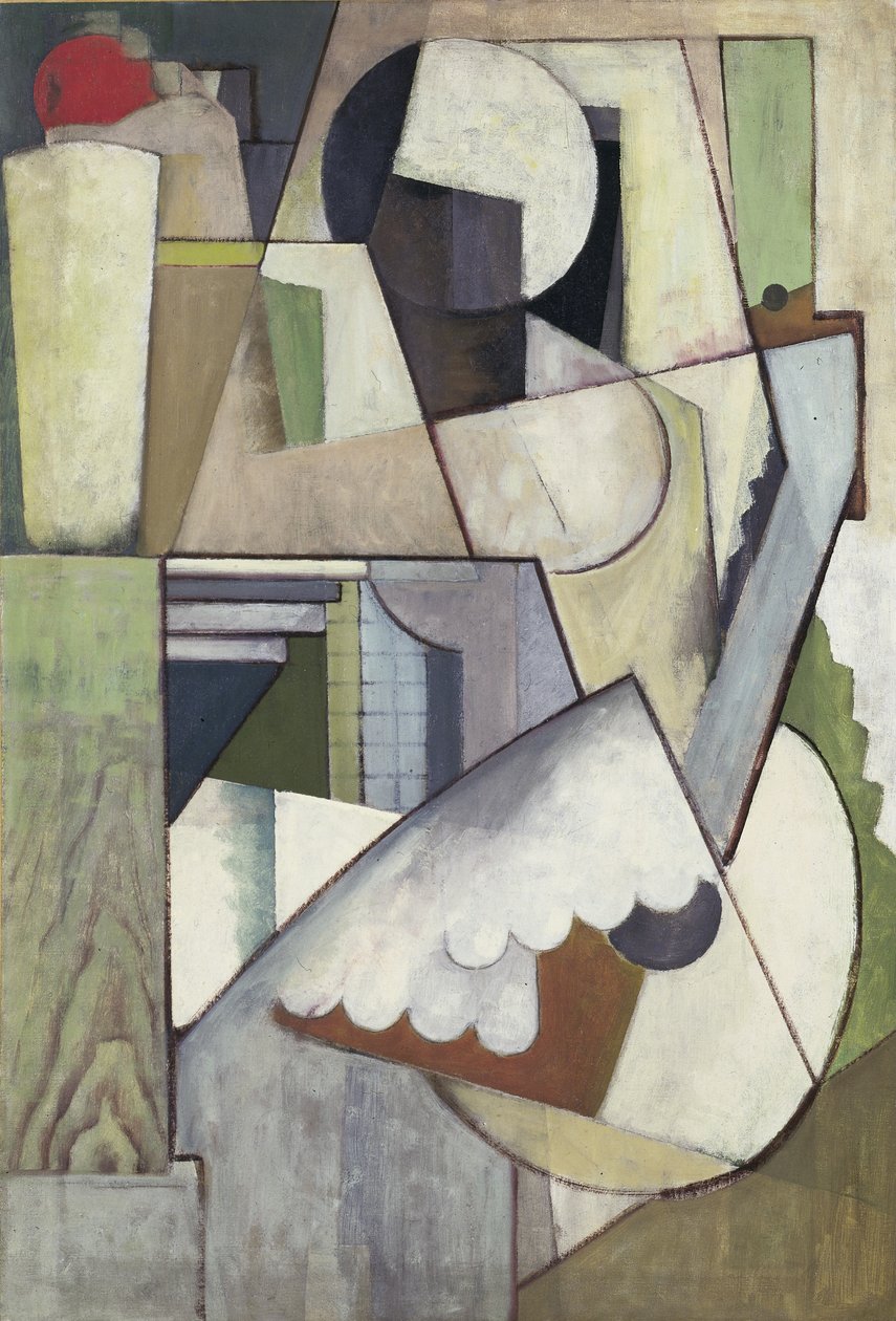 Gitar II, 1914 ile Figür. by Henry Fitch Taylor