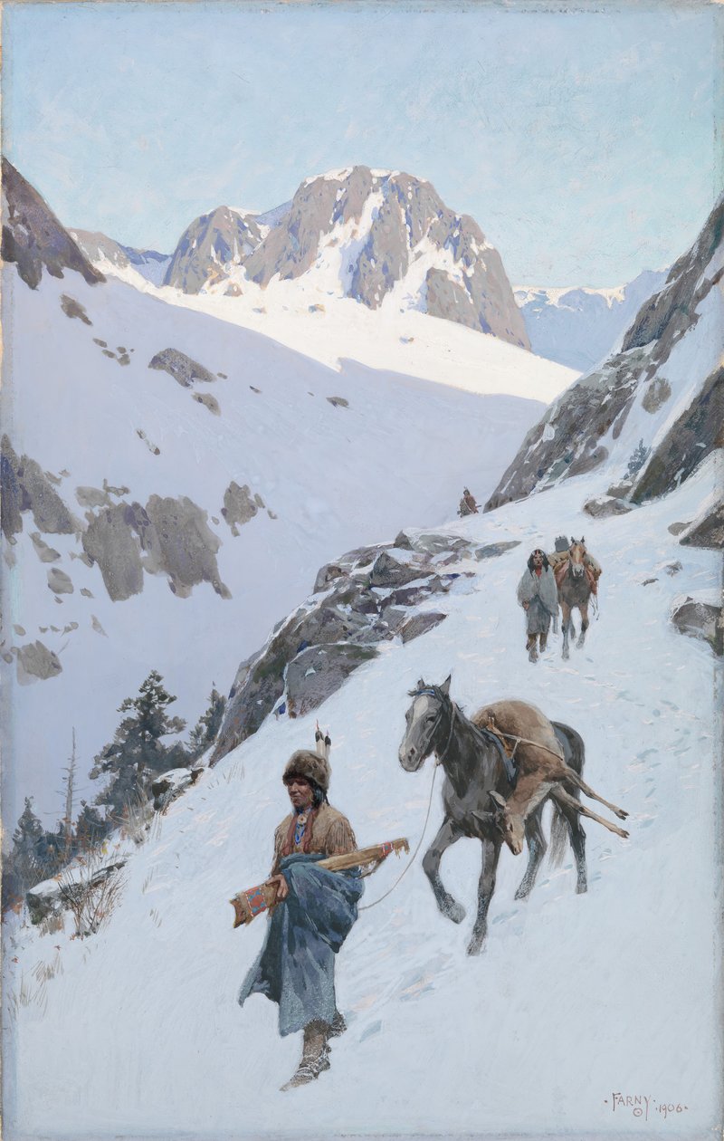 Başarılı Bir Av, 1906. by Henry Francois Farny