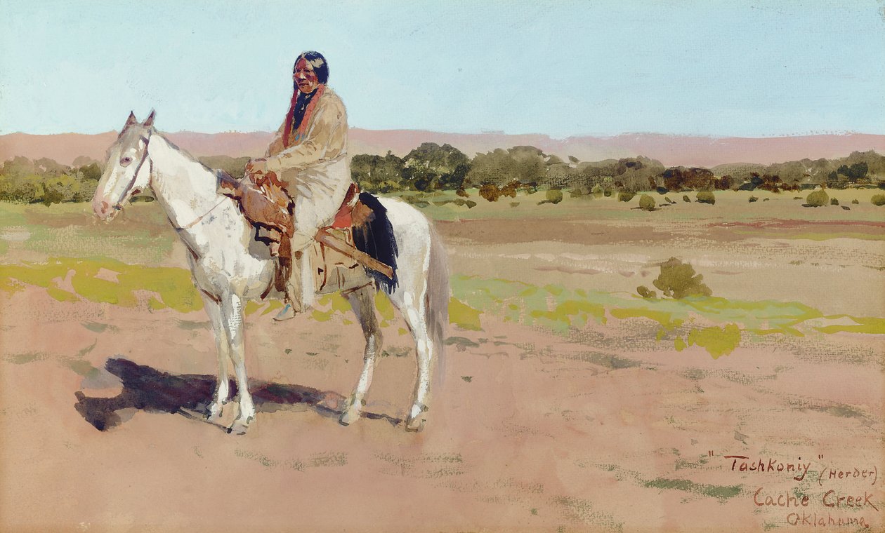 üçgensel by Henry Francois Farny