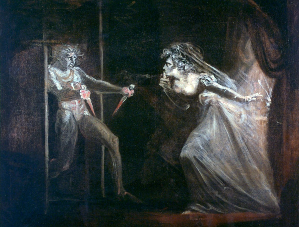 Lady Macbeth Hançerleri Ele Geçiriyor, 1812