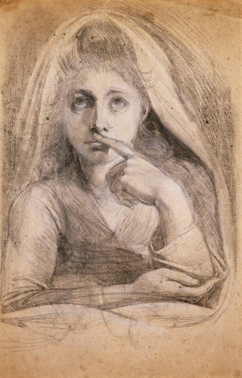 Sessizlik olarak Martha Hess by Johann Heinrich Füssli