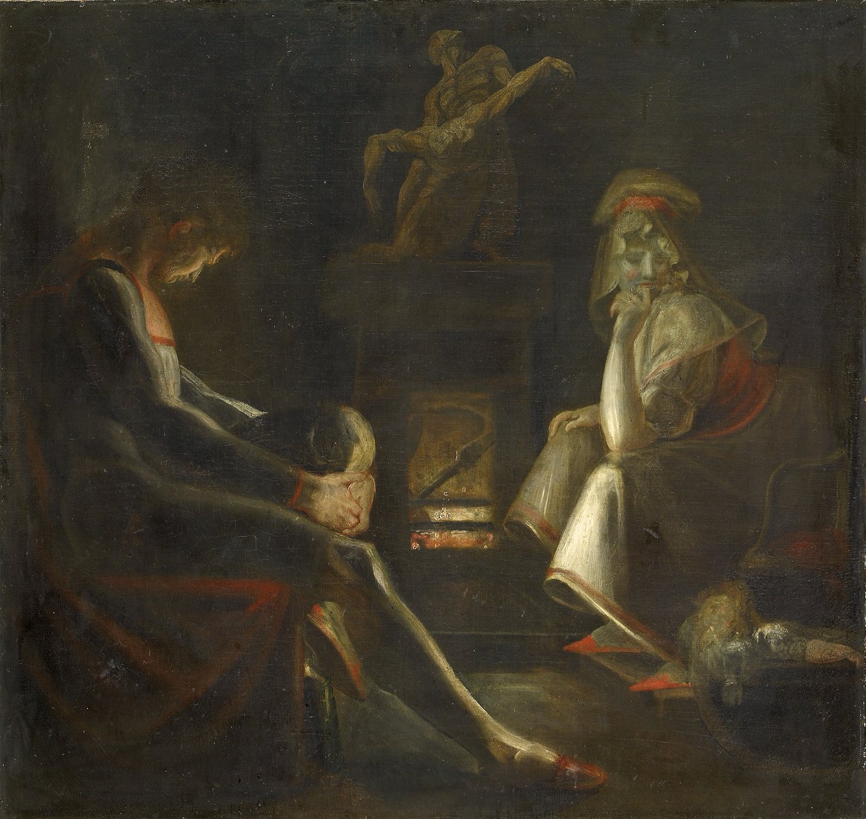 Sessizlik, 1786-99 by Johann Heinrich Füssli