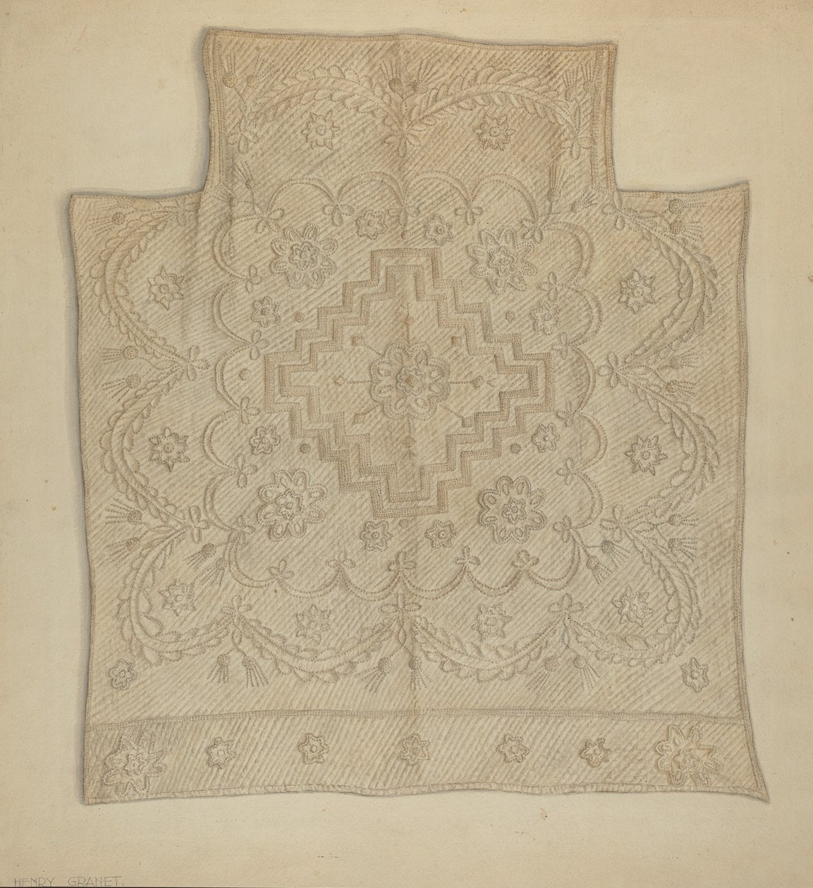 Yatak örtüsü by Henry Granet