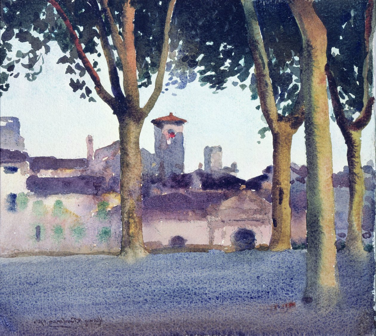 Duvarlarda, Lucca by Henry Herbert Bulman