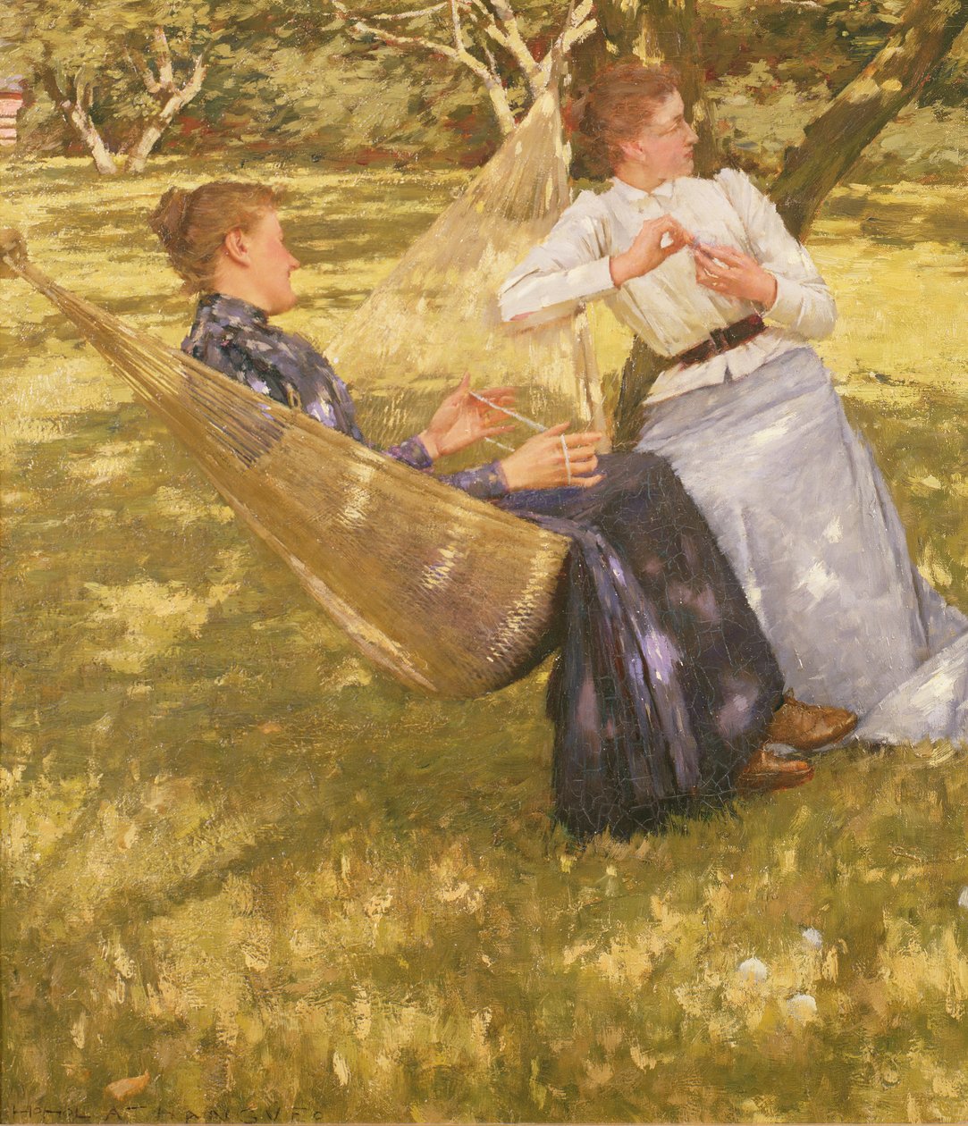 Meyve Bahçesinde, 1893 by Henry Herbert La Thangue