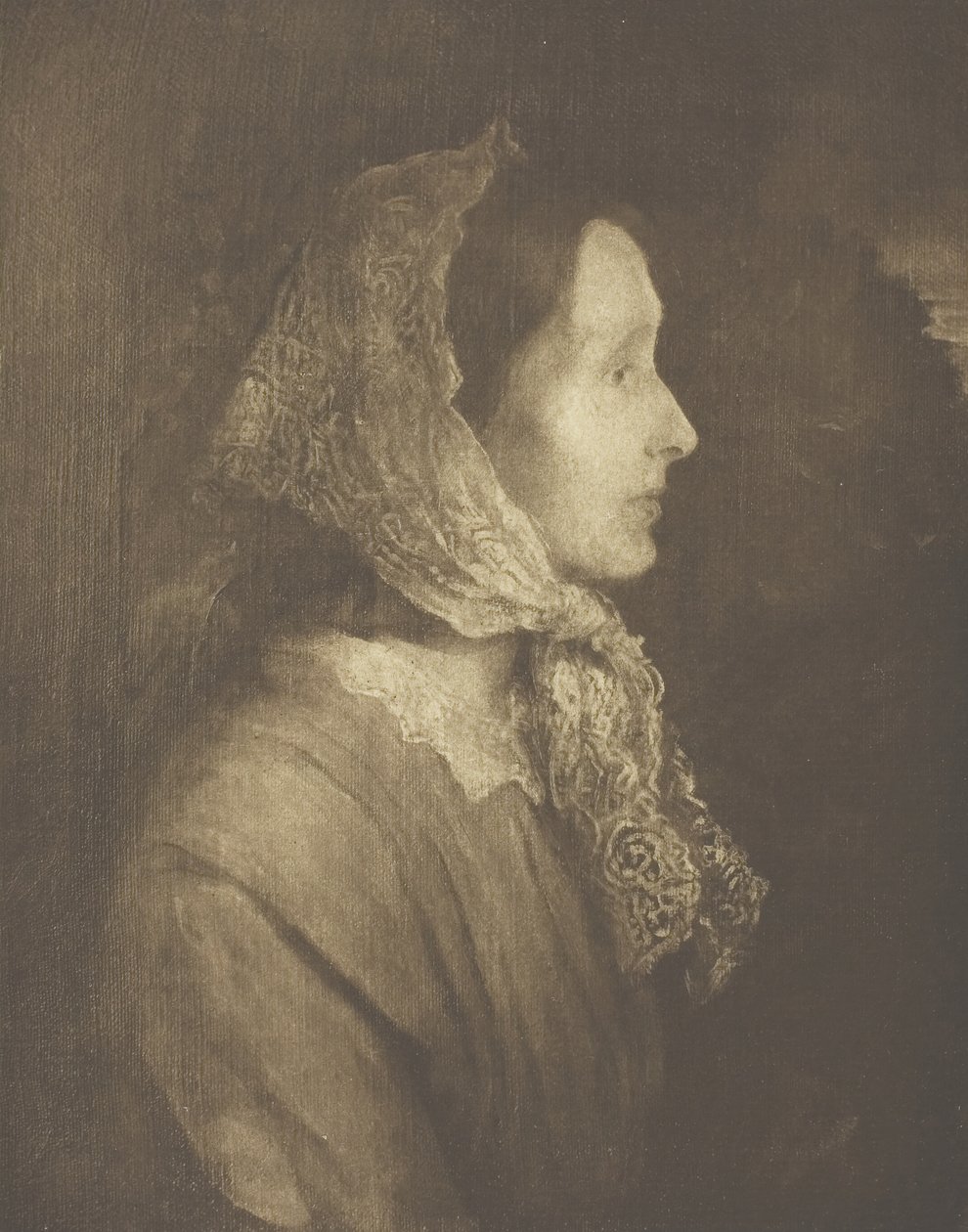 Leydi Tennyson, c. 1893. by Henry Herschel Hay Cameron