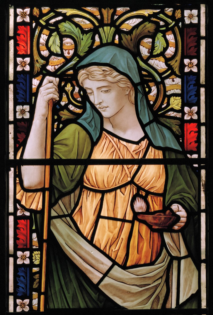 Ara ve Ye Bulacaksın, 1888 (vitray) by Henry Holiday