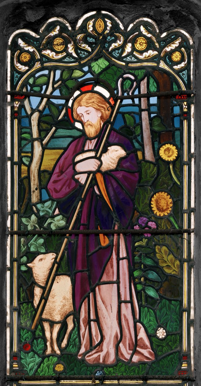 İyi Çoban, 1866 (vitray) by Henry Holiday