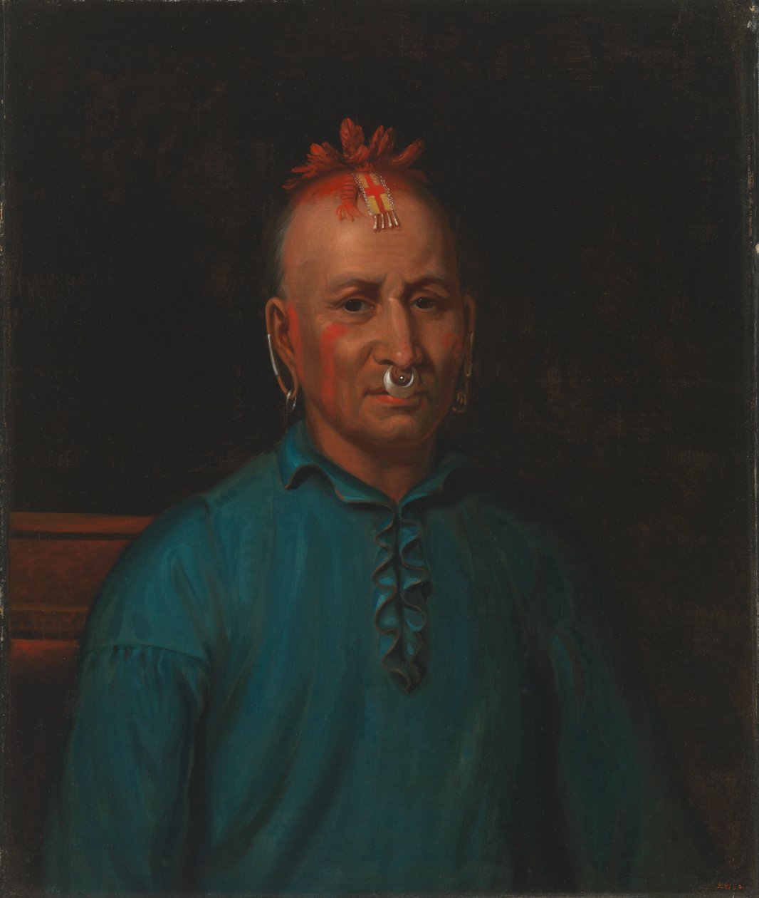 Kish-Kallo-Wa Ailesi Algonquian-Tribe Shawnee, 1832-1833. by Henry Inman