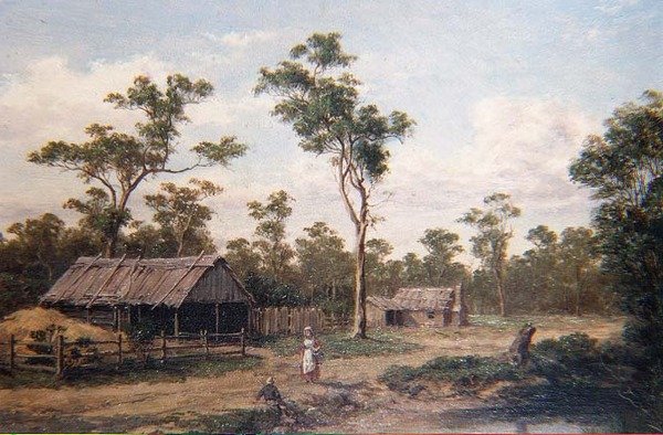 Seymour yakınlarındaki Bye Road by Henry James Johnstone