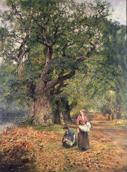 Yakacak Odun Toplama by Henry John Yeend King
