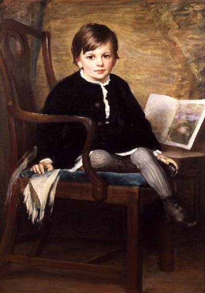Bir çocuğun portresi by Henry Jr. Weigall