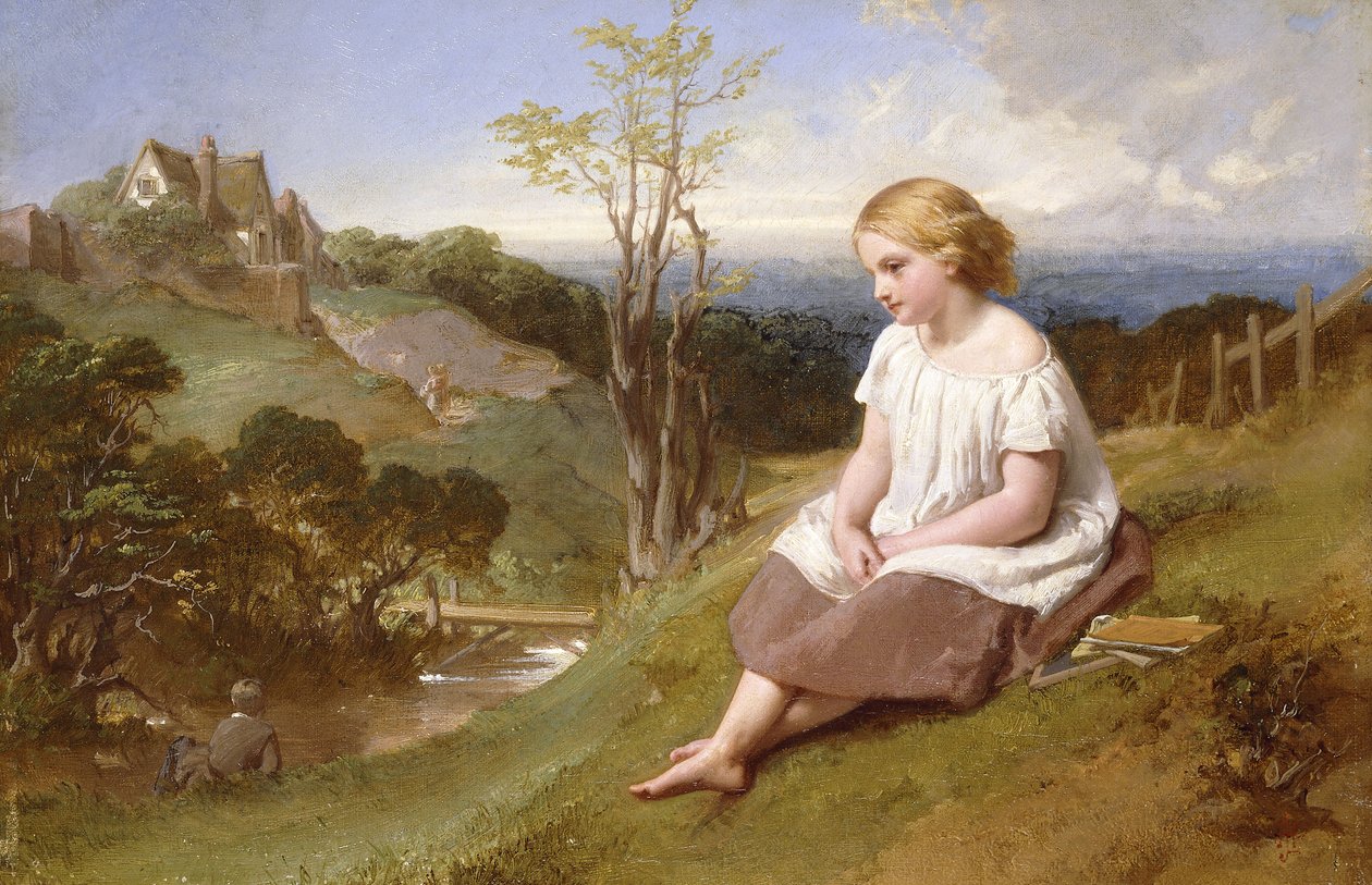 Nehir kıyısında hayal kurmak, by Henry Lejeune