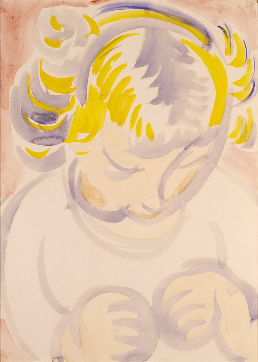 Sanatçının Kızı, yak. 1916. by Henry Lyman Saÿen
