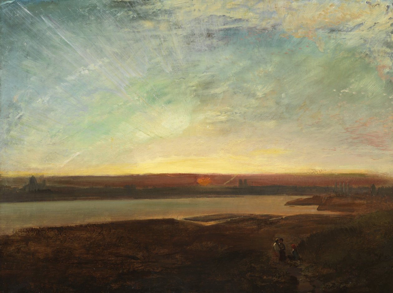 Melun, şafak vakti by Henry Mark Anthony