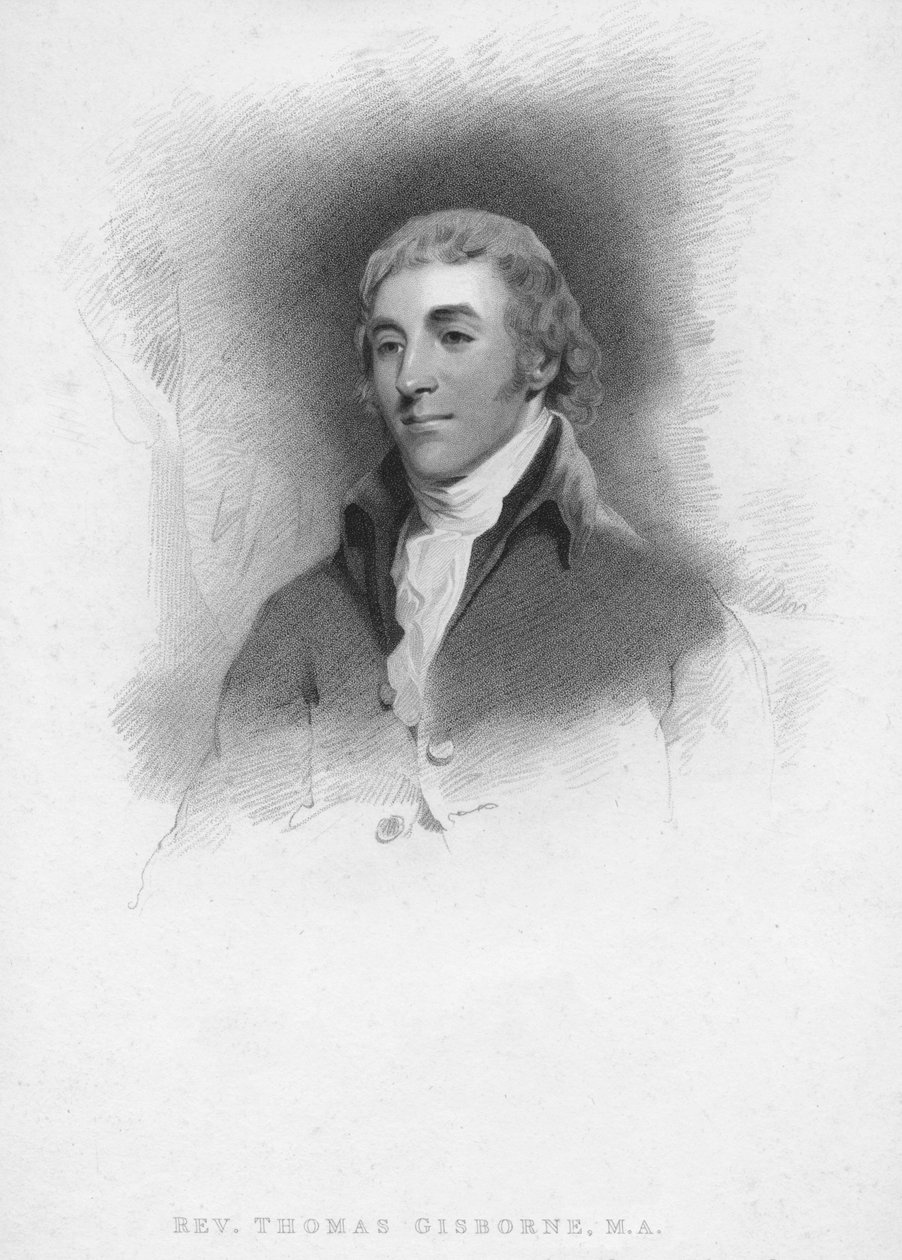 Rev. Thomas Gisborne, M.A., c1814. by Henry Meyer
